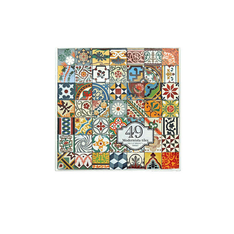 49 Modernist Tiles Magnets