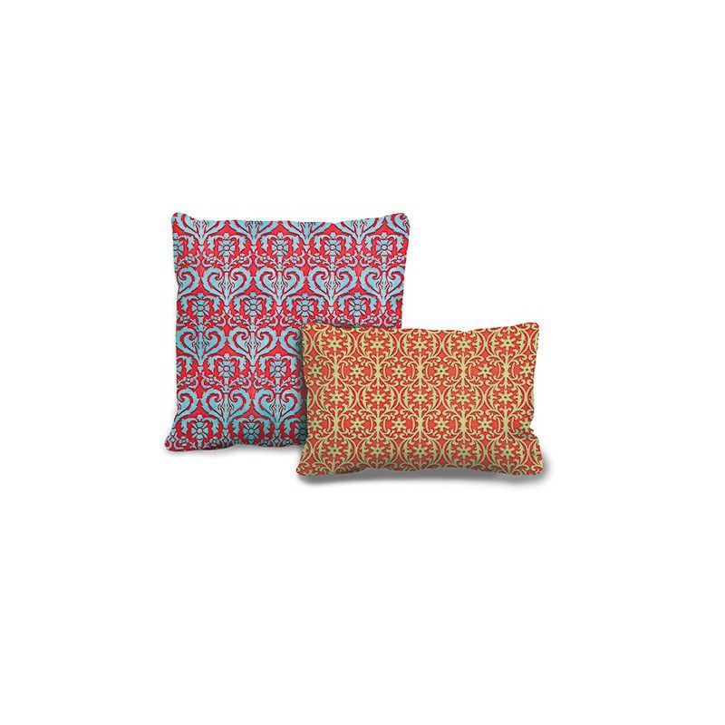 Saragossa and Aribau sgraffito cushions