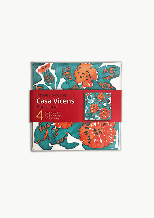 4 Casa Vicens Coasters