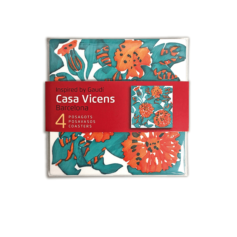 4 Casa Vicens Coasters