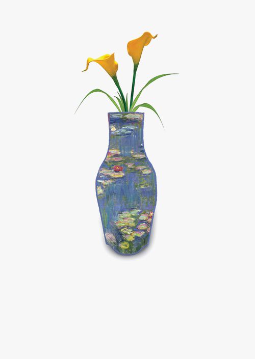 Monet Cotton Flower Vase